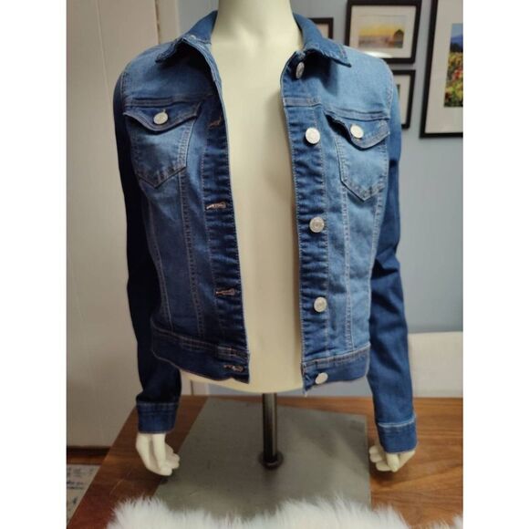 Wax Jean Basic Denim Jacket - Picture 1 of 4